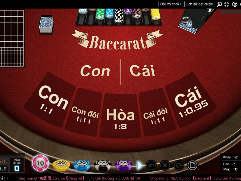 Canh bài Baccarat như cao thủ với các kỹ thuật mới